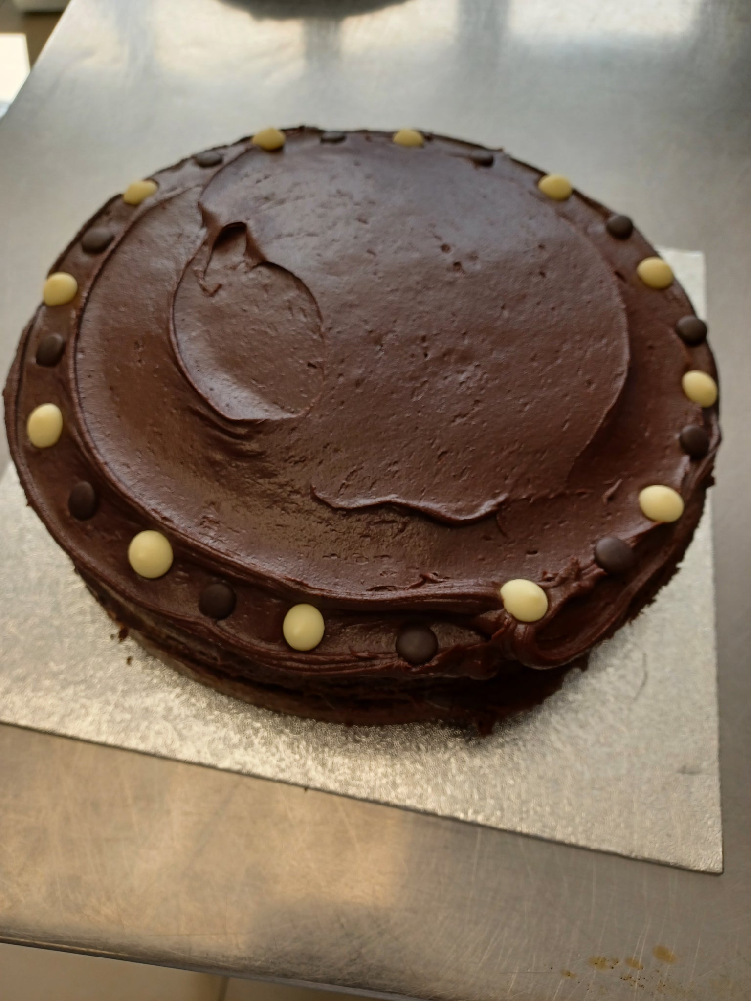 CHOCOLATE CAKE, 9 inch.