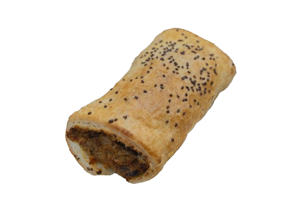 Vegan sausage roll (tomato+chickpea)