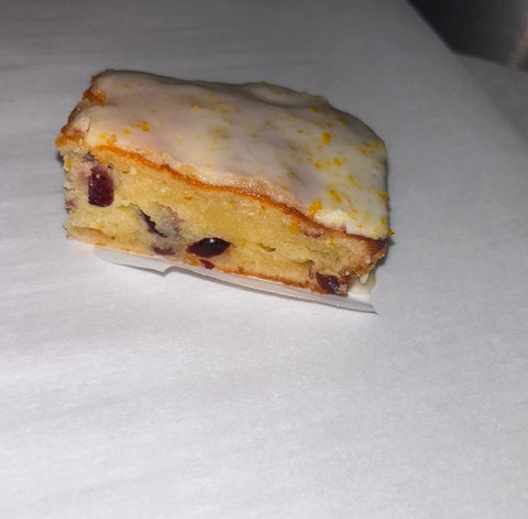Orange and Cranberry Slice (Gluten-Free)